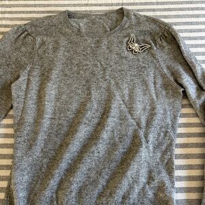 Classic gray sweater